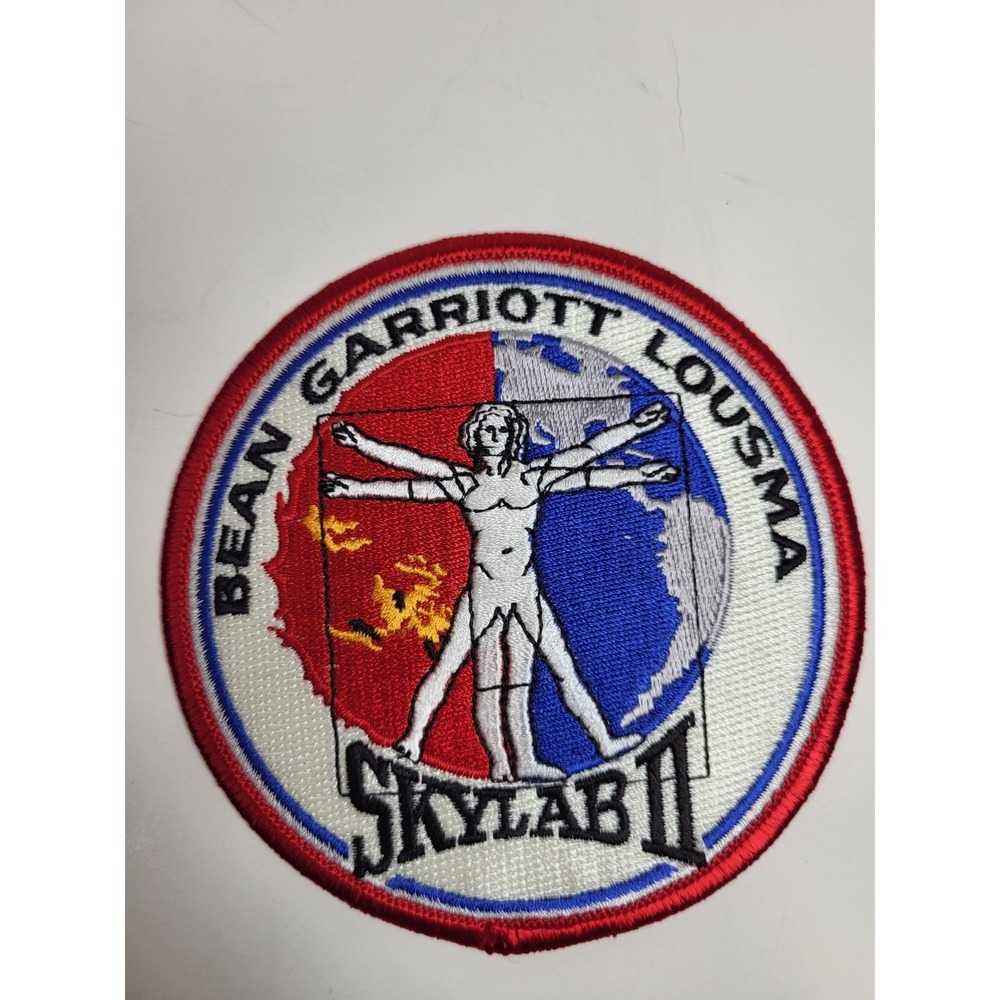 NASA Skylab 3 II Mission Patch Vitruvian Man Astronaut Bean Garriott Lousma NEW